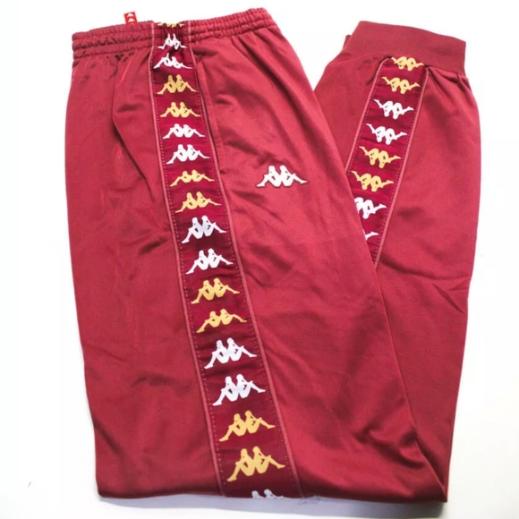 Kappa Slim Fit Tee Track Pants Leggings 